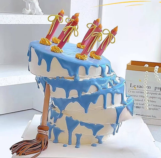 Magical Drips Tilted Cake