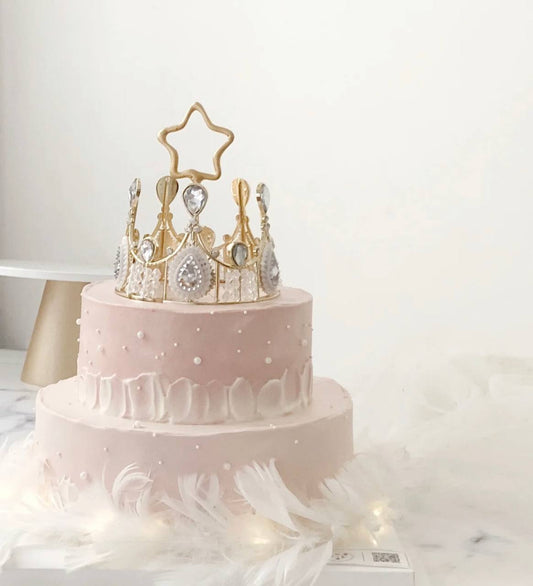 Birthday cake | Pink Crown Princess Cake